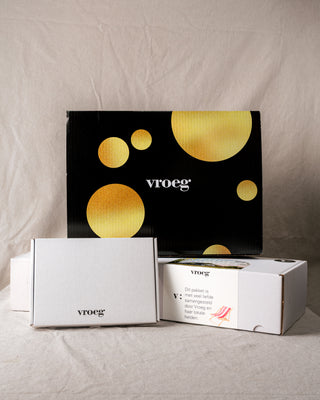 Feestelijke verpakking geschenken van Vroeg