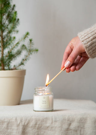 Candle 'Merry Christmas'