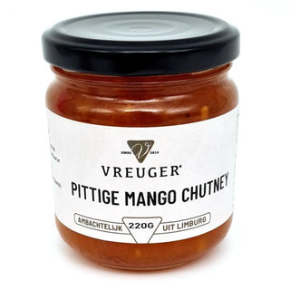 Spicy mango chutney from Vreuger
