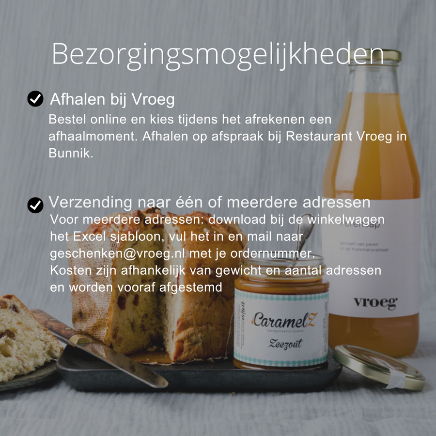 Toffe peer ontbijtpakket