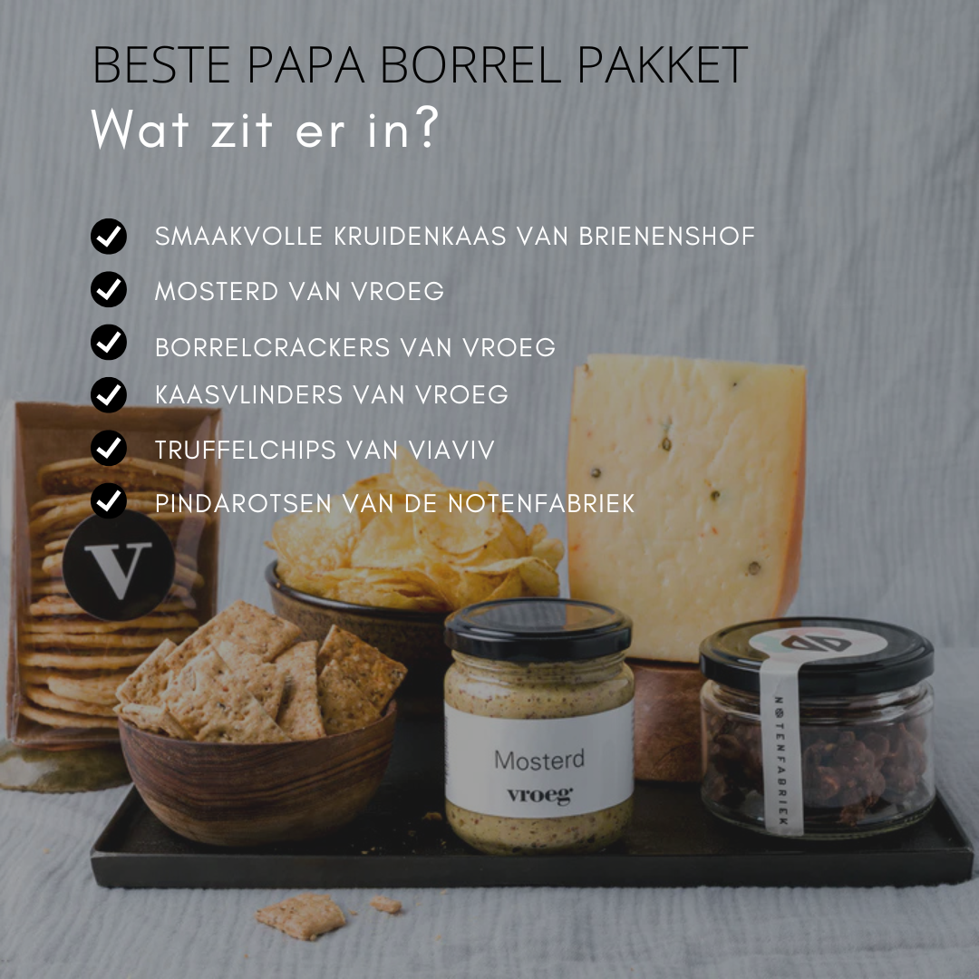 Beste papa borrel pakket