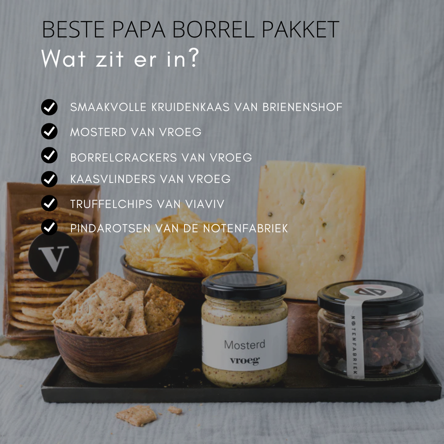 Beste papa borrel pakket