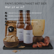 Papa's borrelpakket met bier