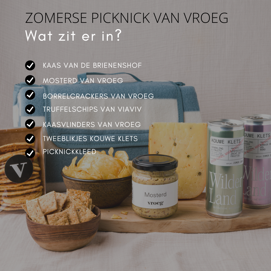 Zomerse picknick van Vroeg