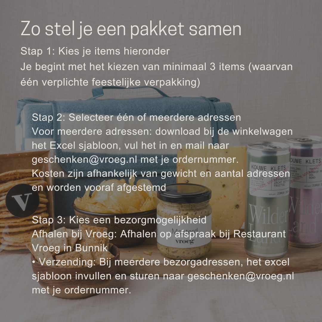 Zomerpakketten - zelf samenstellen