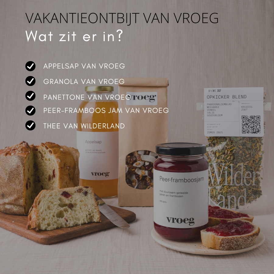 Vakantieontbijt van Vroeg