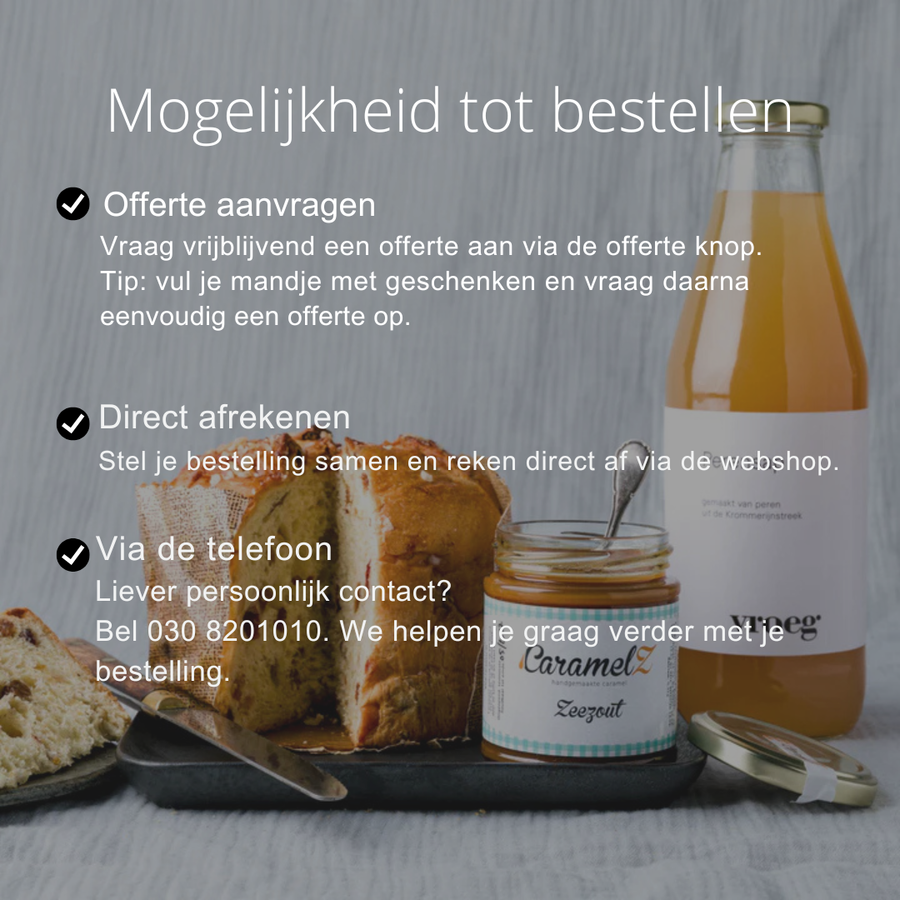 Toffe peer ontbijtpakket