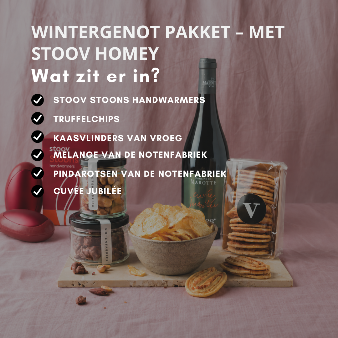 Wintergenot Pakket – met Stoov Stoons handwarmers