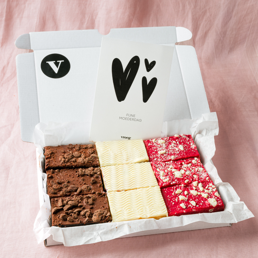 Zomerse brownies red velvet - brievenbuspakket