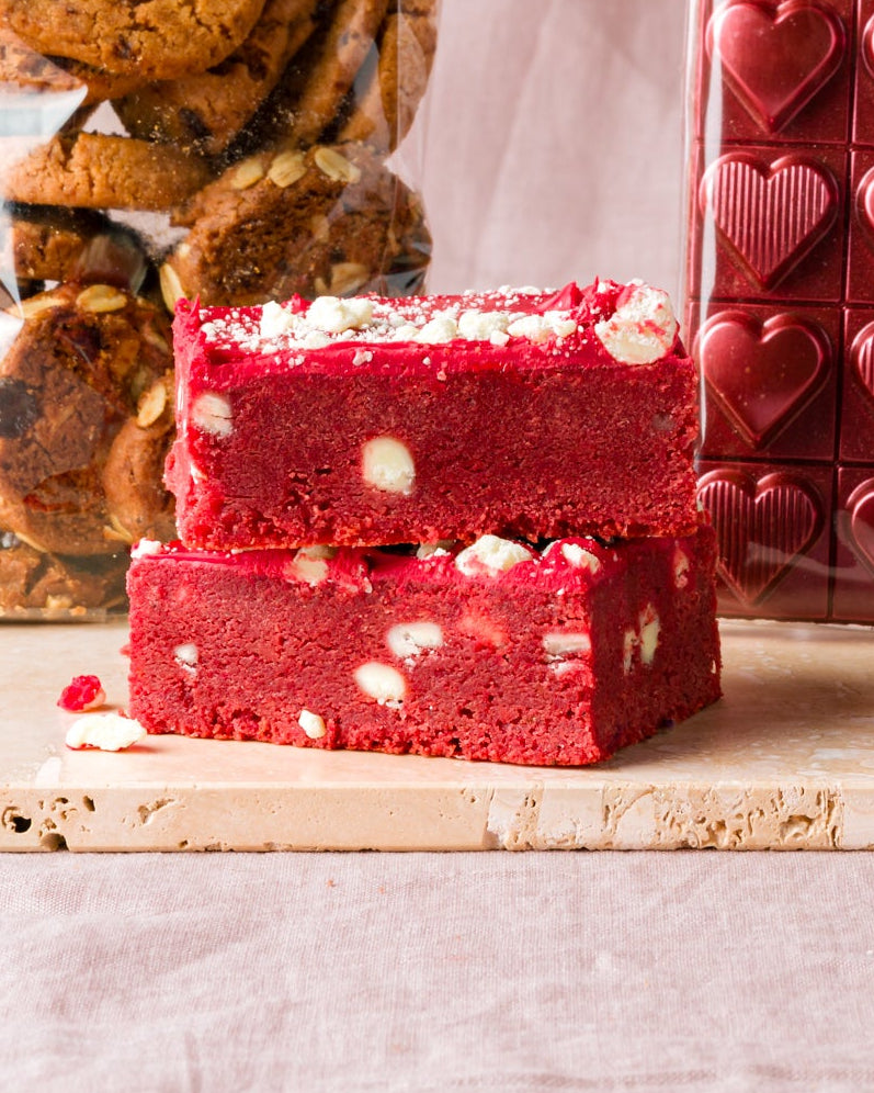 Red velvet brownie